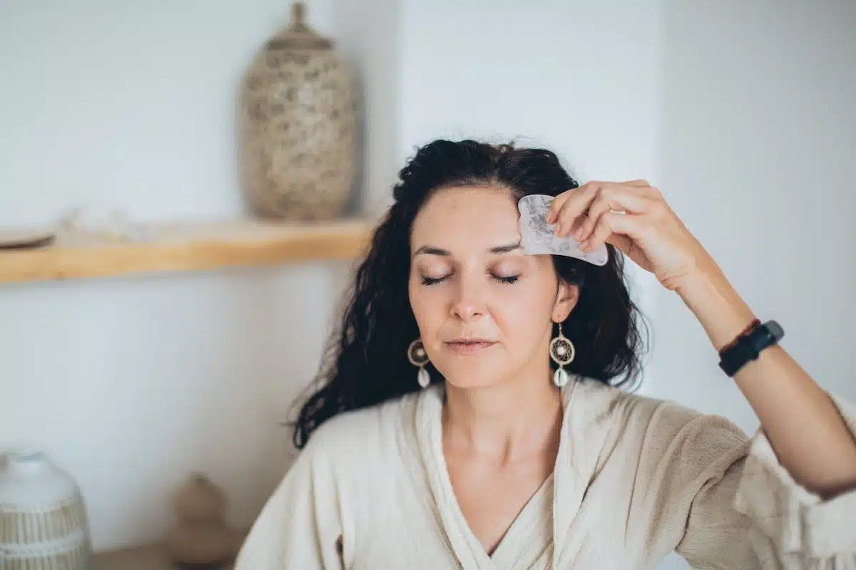 application maquillage