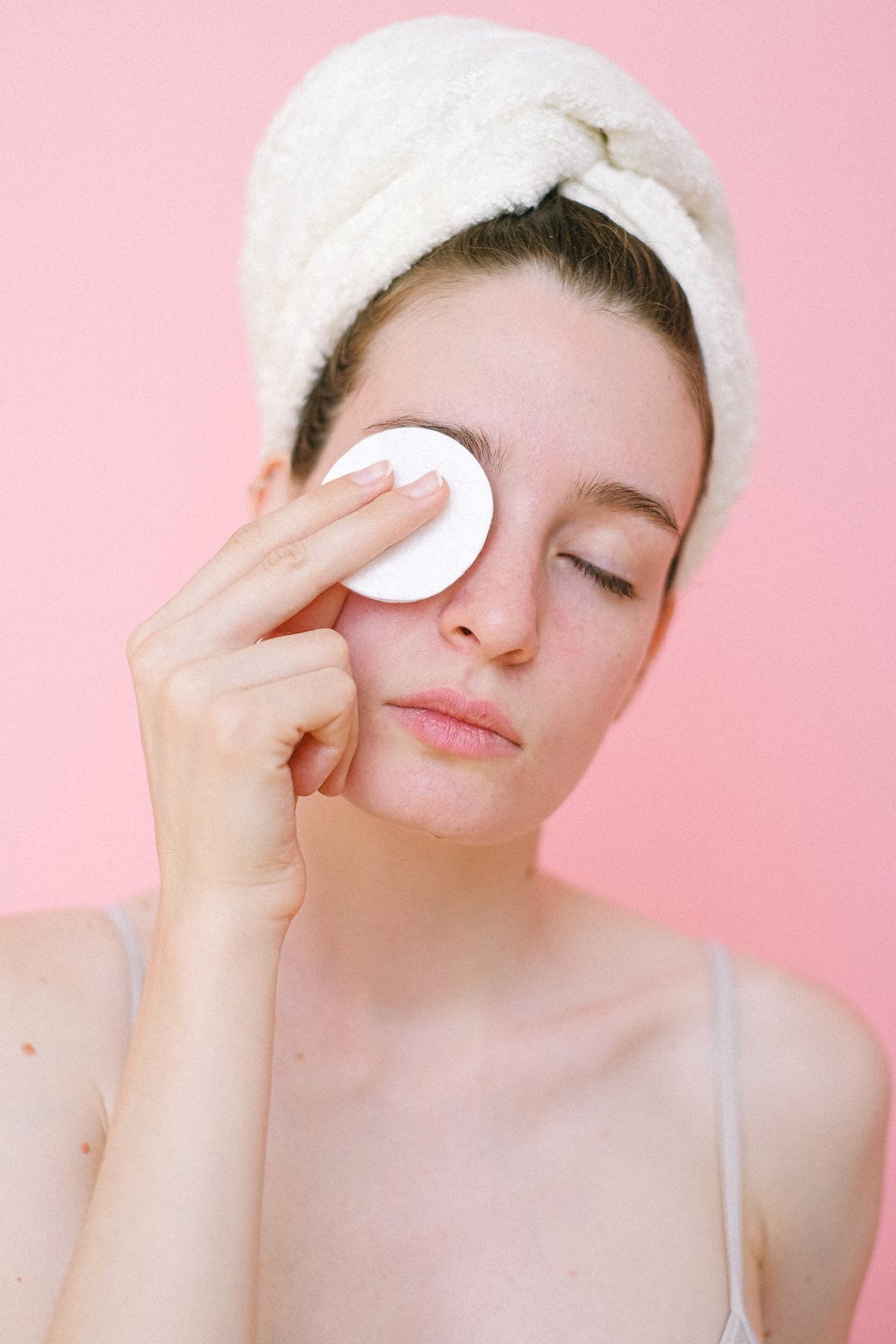 démaquillage  femme