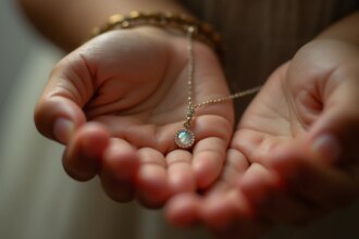 Bijou délicat pour enfant alliant élégance et sécurité