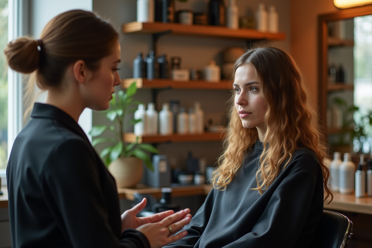 coiffeuse salon