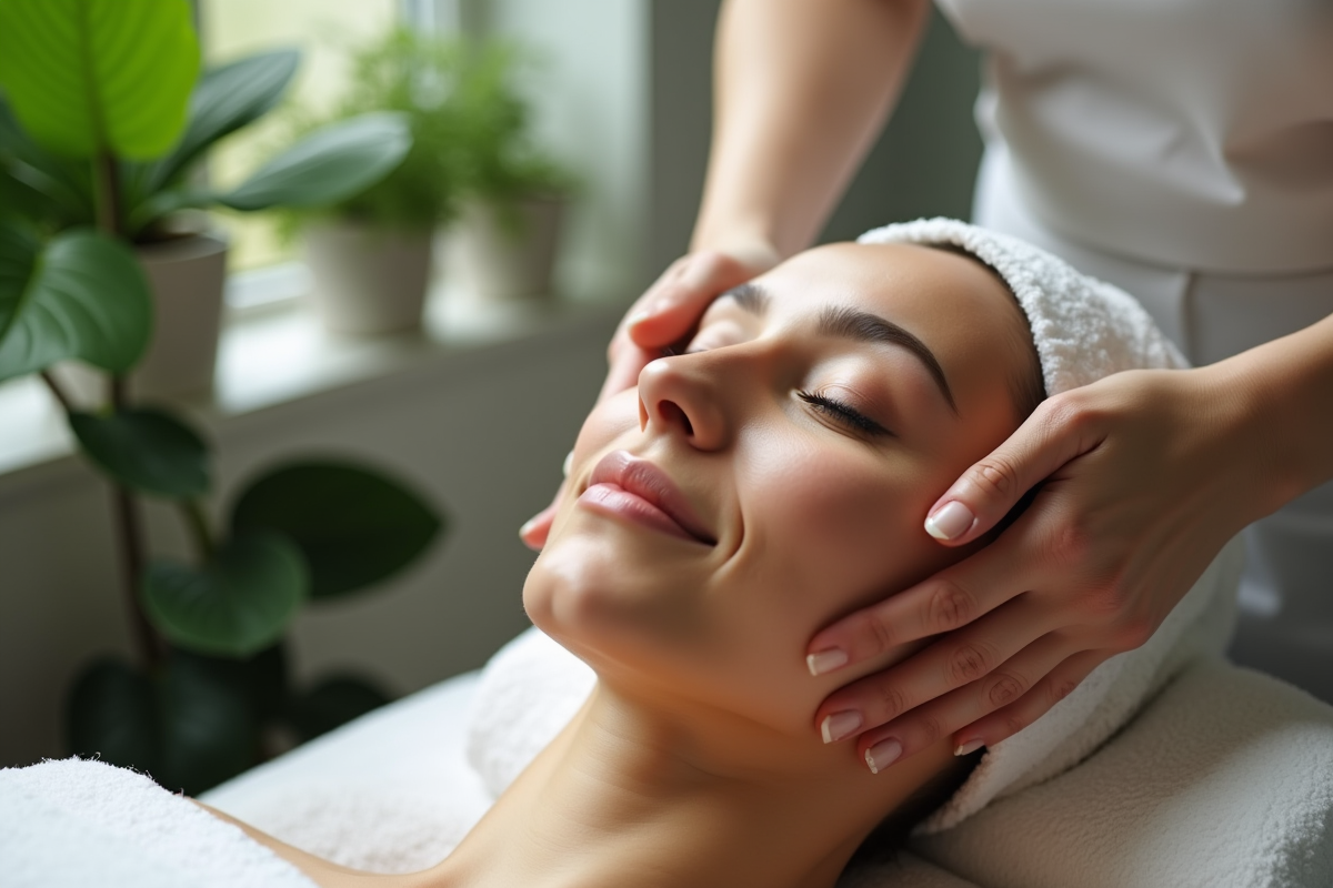 massage visage