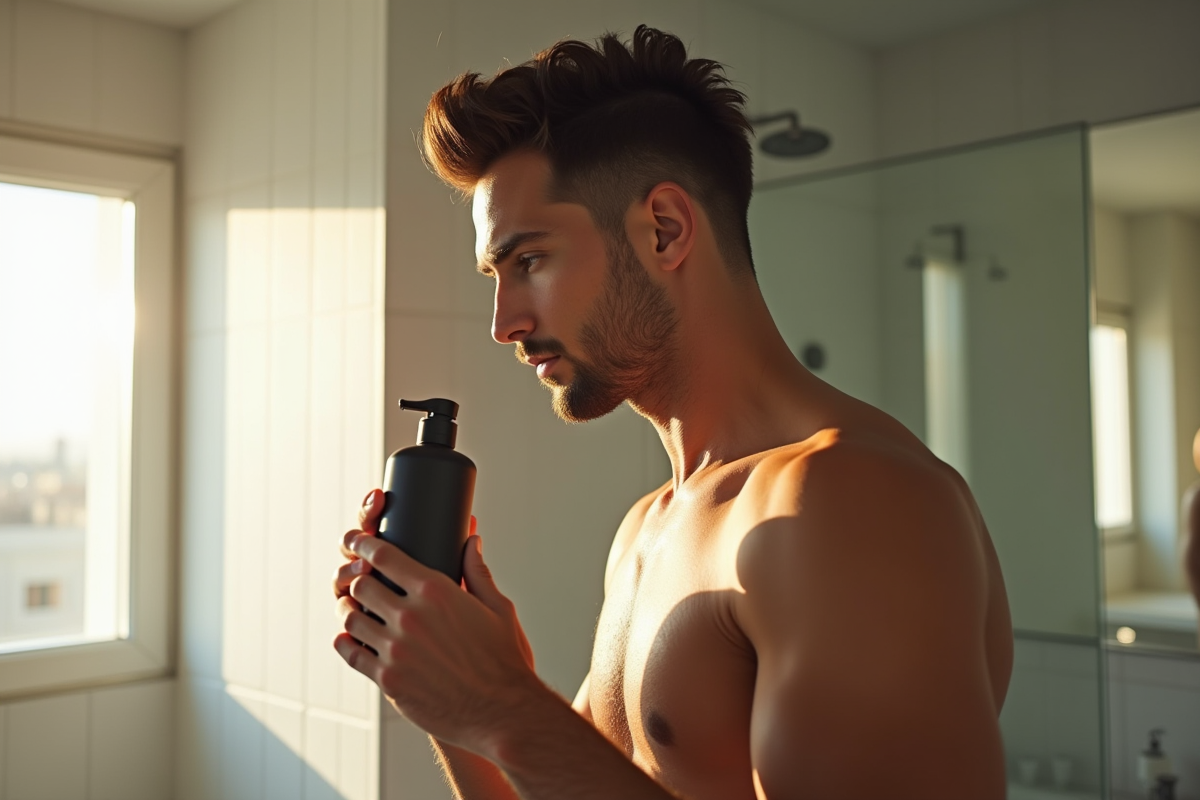 shampoing homme